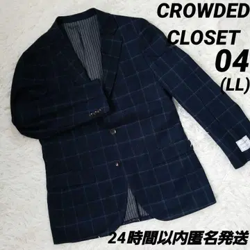 새상품 CROWDEDCLOSET 빅 사이즈 라이트 테일러드 자켓 LL