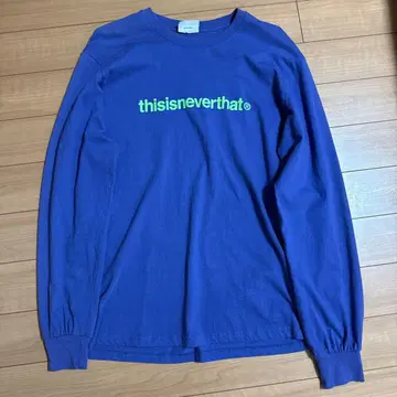 thisisneverthat 롱 T 보라색