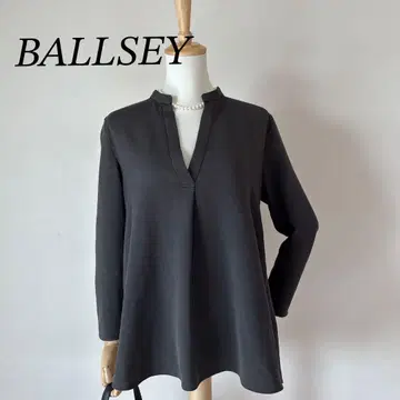 [ 미사용품 ] Ballsey 보르지 긴팔 V넥 셔츠 여성용 상의