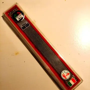 손목시계 금속제 신축 벨트 엘미텍스 16mm 이탈리아제 미사용품