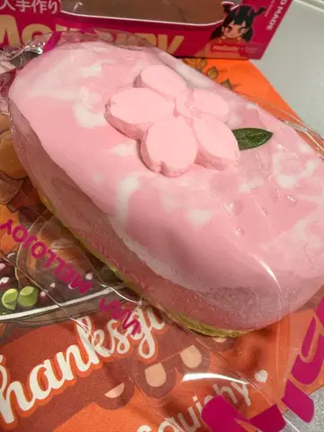 멜로 조이 반숙 치즈 벚꽃 그림자