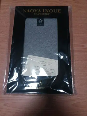 NAOYA INOUE DNA T SHIRT 그레이