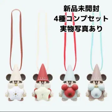 [ 미개봉 새상품 ] 디즈니 크리스마스 리루린린 캡슐 토이 4종