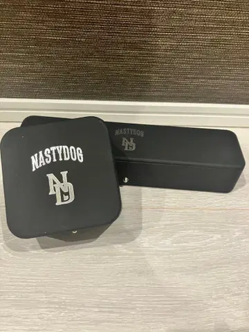 새상품 NASTYDOG 목걸이&팔찌 세트 (실버)