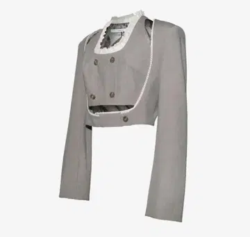 THEREDTHREAD S lace trim suit ensemble F