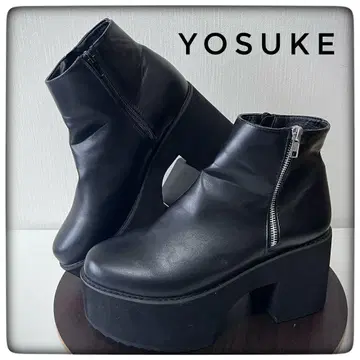 YOSUKE 요스케 통굽 부츠 25.0~