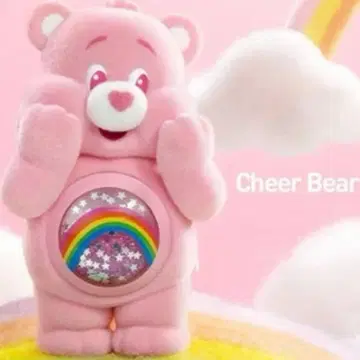 케어베어 POPMART cheerbear 핑크