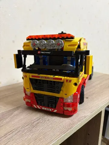 LEGO 8109 플랫베드 트럭 완성품, 중고품