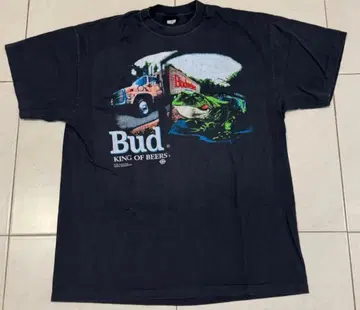 Budweiser 빈티지 T셔츠 개구리