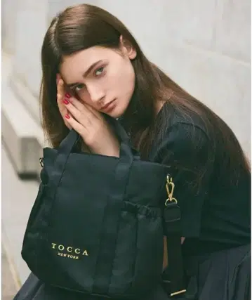 [토카] 토트백 SANA SIDEPOCKET TOTE 블랙