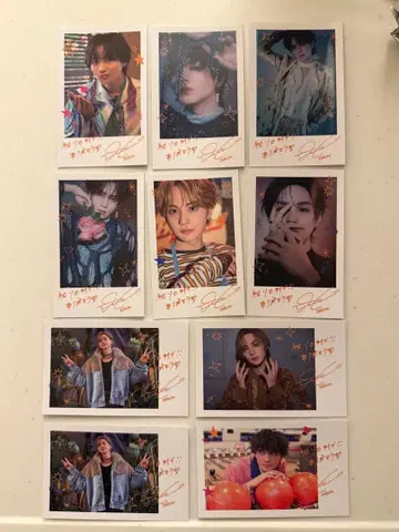 요시노 HOKUTO 폴라로이드풍 카드 10장 세트