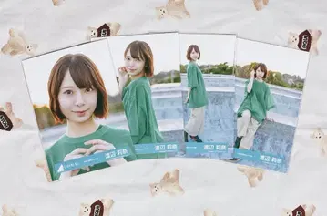 히나타자카46 브로마이드 와타나베 리나 코토바노겐카이 MV 컴프