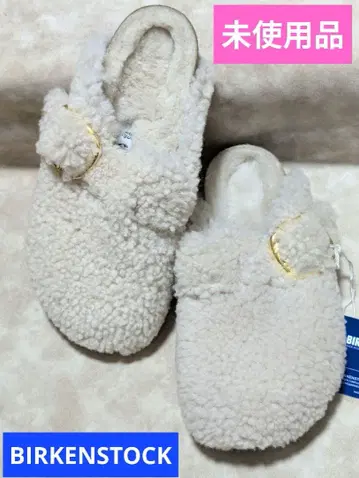 [ 특가/미사용품 ] BIRKENSTOCK 보스턴 빅 버클 램스킨 보아