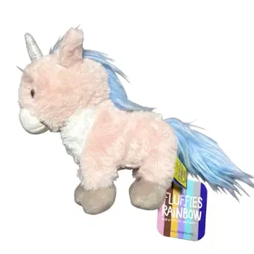 레어 단종 플러피즈 레인보우 봉제 인형 유니콘 산레몬 새상품