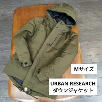 URBAN RESEARCH 다운 자켓 모즈 코트 밀리터리 코트