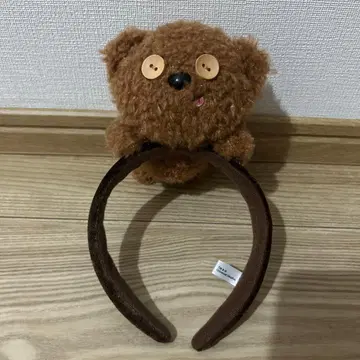 팀 봉제 인형 머리띠