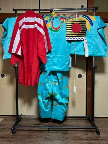 대중 연극 기모노 삼반소 의상