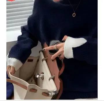 레이어드 스타일 니트