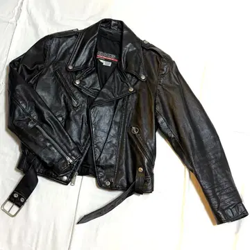 [ 새상품급 ] BROOKS 80s 더블 라이더 자켓 블랙 32 사이즈