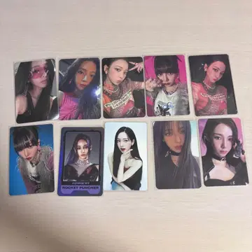 aespa 카리나 트레이딩 카드 묶음 판매