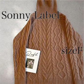 어반 리서치 Sonny Label 케이블 니트 터틀넥 F 사이즈