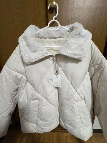 GRL 2Way 퍼 칼라 퀼팅 다운 자켓