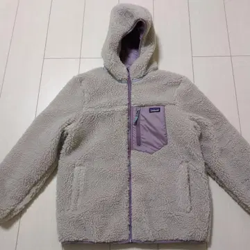 patagonia 키즈 리버서블 레이디 프레디 후디