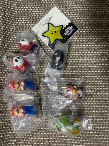 마리오 메지루시 액세서리 7개 (중복 있음)