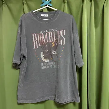 WEGO 세련된 그레이 이글 패턴 M 사이즈