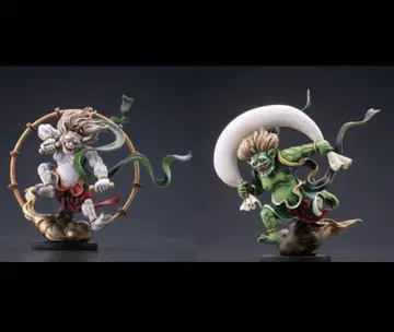 풍신 뇌신 풀 채색 미개봉 새상품 불상 입체 도록 II 2 카이요도 가챠