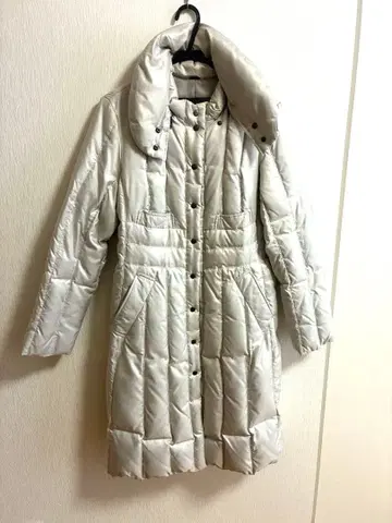 INTELLECTION 롱 다운 코트 40 라이트 그레이 계열