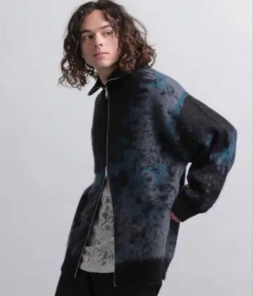 묶음 구매 할인 HARE 아브스트랙트 모헤어 드라이버 니트