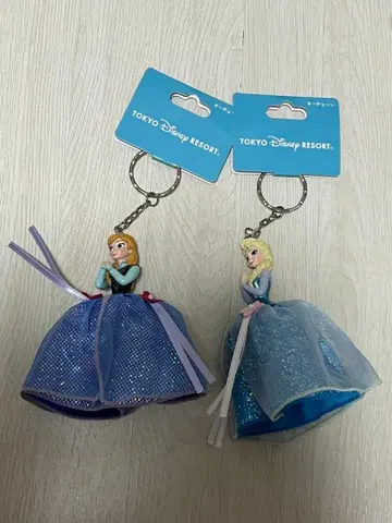 겨울왕국 키링 2개 세트