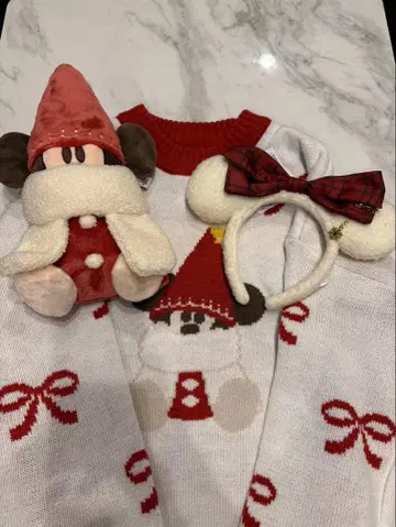 릴린린 3세트 니트 스웨터 머리띠 숄더백