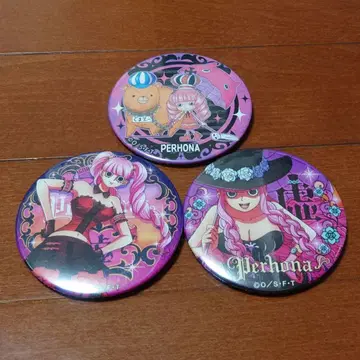 원피스 페로나 캔뱃지 3종 세트