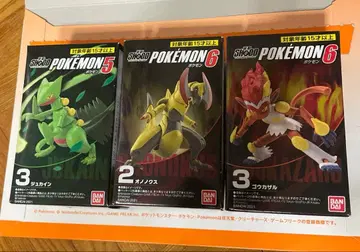 포켓몬 SHODO 3체 세트