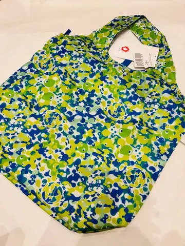 새상품 오사카 만박 미야쿠미야쿠 코미야쿠 밴드 포함 에코백 그린