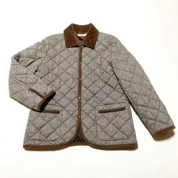 [ 새상품급 ] 크로커다일 퀼팅 자켓 트위드 코듀로이