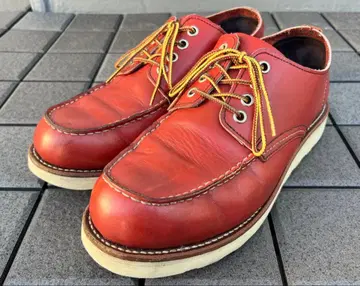 호킨스 모크토 워크 부츠 로우컷 레드 브라운 26cm