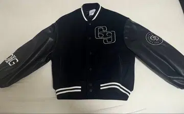 GYDA 바시티 자켓 블랙