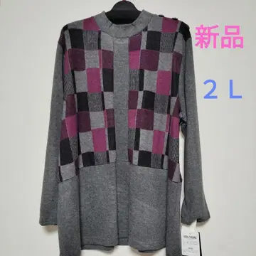 [ 새상품 ] 여성복 여성용 미세스 LL 시니어 긴팔 티셔츠 튜닉