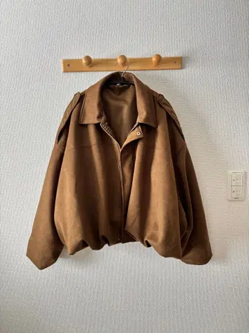 브라운 오버 사이즈 자켓