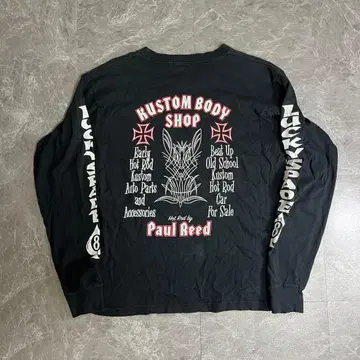 Paul Reed 동양 엔터프라이즈 롱T 아메카지 바이커