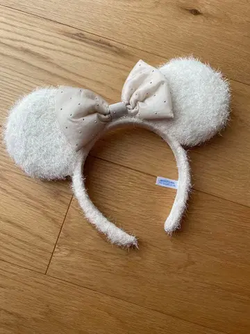 디즈니 머리띠 미니 화이트
