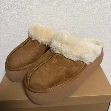 페이크 퍼 보아 무스탕 슬립온 니코앤드 Niko and - M 사이즈