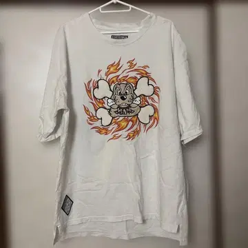 GALFY 오버 사이즈 T셔츠 화이트