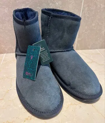 [ 미사용 새상품 ] EMU 어그 부츠 37 23cm 네이비