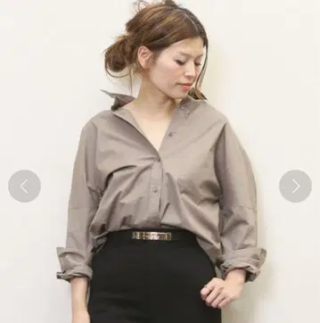 Deuxieme Classe 드롭 숄더 셔츠