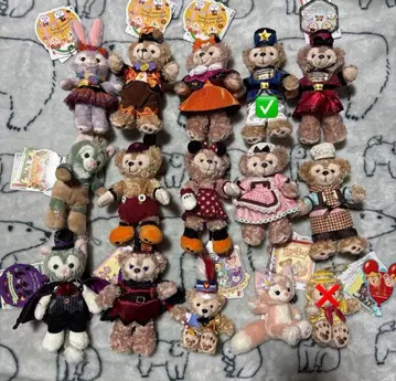 더피 인형 배지 디즈니씨