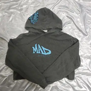 el conductorH CUT-OFF HOODED SWEATER